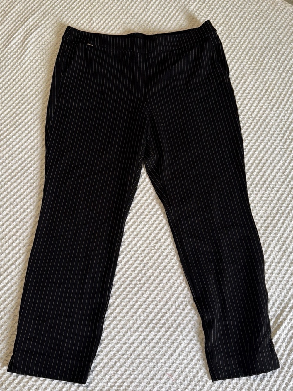 Counterparts Black Pinstripe Men's Dress Pants